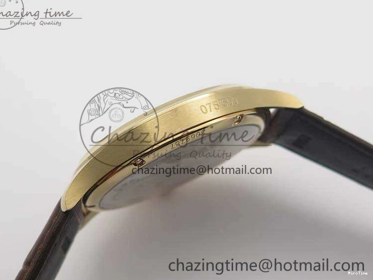 MIROTIME 0818 Effortless Portuguese Fa Jones IW544201 RG GSF 1:1 Best Edition White Dial On Leather Strap 7228